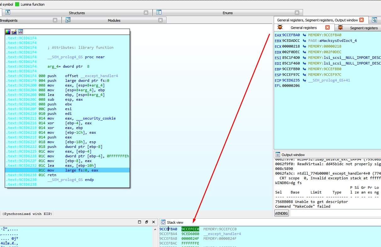 Failing to synchronize registry
